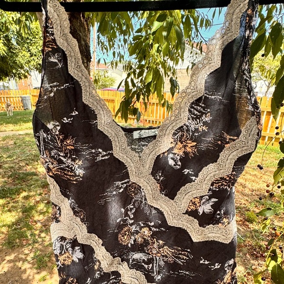 FREE PEOPLE INTIMATELY Slip My Mind Printed Trapeze Dress - Picture 9 of 14